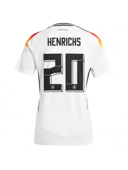 Deutschland Benjamin Henrichs #20 Heimtrikot für Frauen EM 2024 Kurzarm